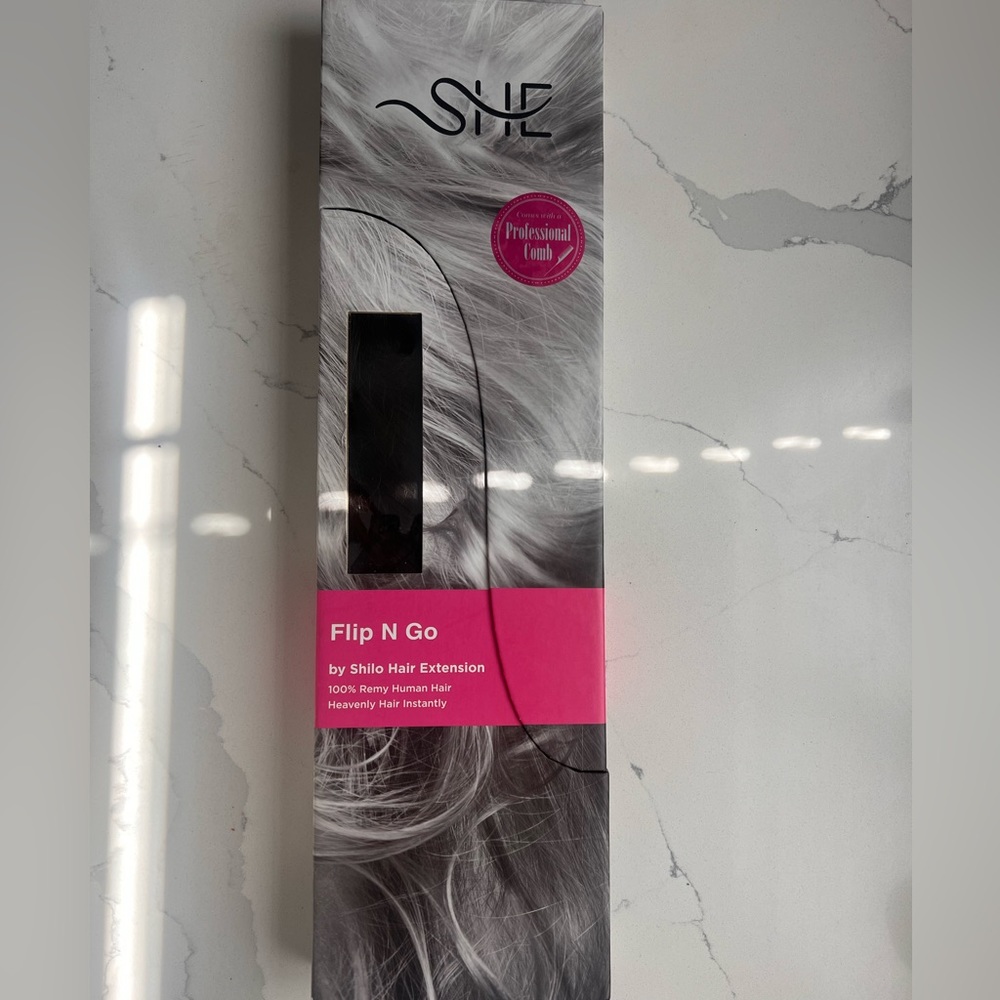 She shilo 100% remy human hair halo extensions